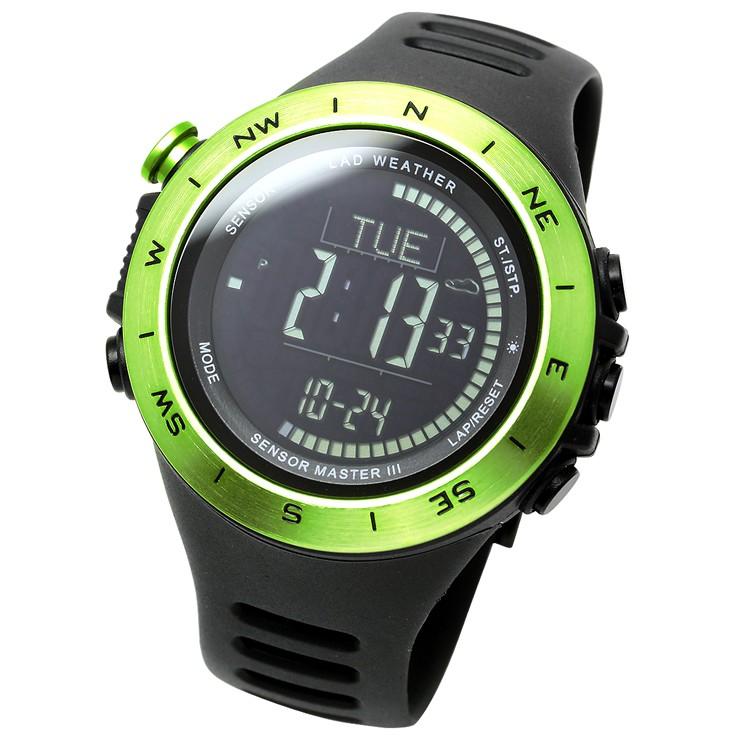 腕時計 メンズ ドイツ製センサー デジタル 時計 登山 アウトドア 100m防水｜courage｜09