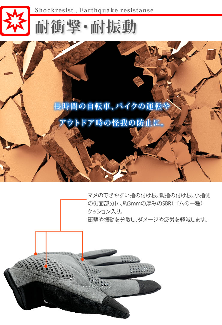 LAD WEATHER（ラドウェザー） サイクルグローブ 手袋 サイクリング