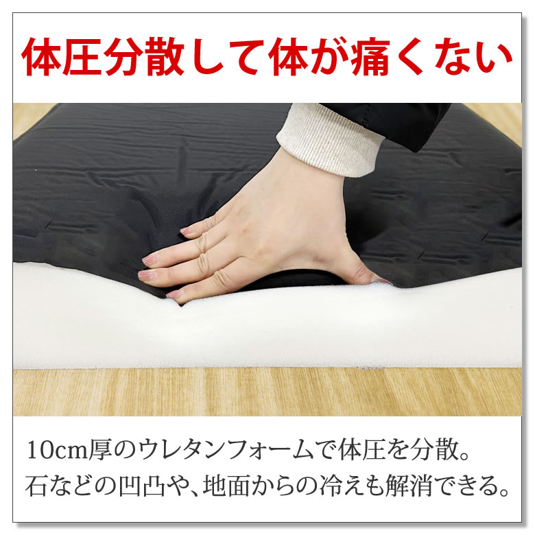 Amazon.co.jp: [ラドウェザー] キャンプ マット 車中泊 極厚