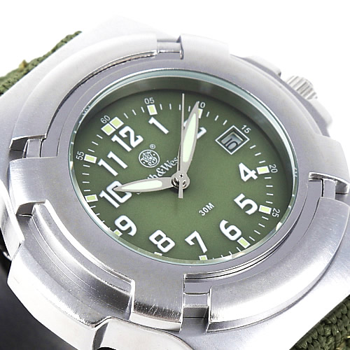 mw様　w30 ミリタリー腕時計 メンズ スミス＆ウェッソン SWW-11-OD 正規品 : LAD