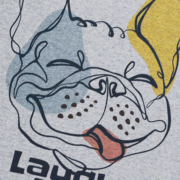 ユニセックス 長袖 プリントTシャツ 