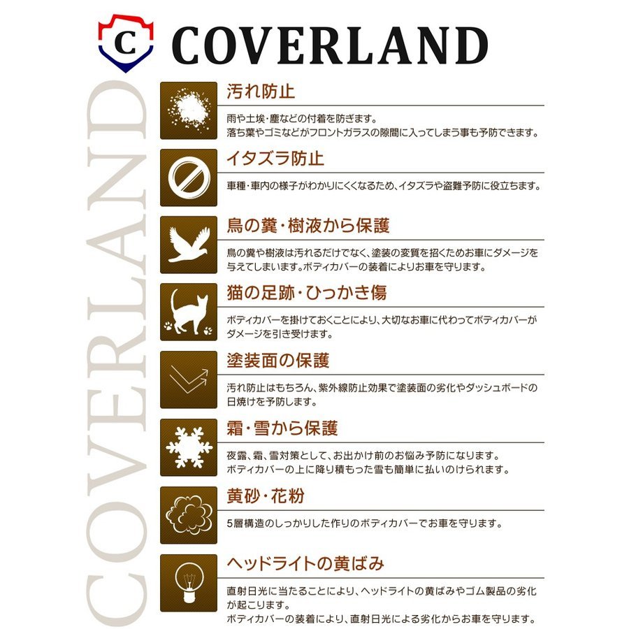 レクサス RX (2015年9月以前) 対応用ボディカバー 5層＆裏起毛 車カバー 送料無料 COVERITE/カバーライト/カバーランド :  cl10010 : ボディカバー専門店カバーランド - 通販 - Yahoo!ショッピング