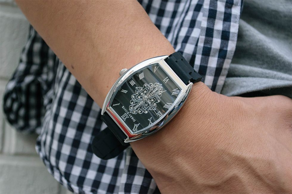 DEEP ZONEラバーブレスウォッチ