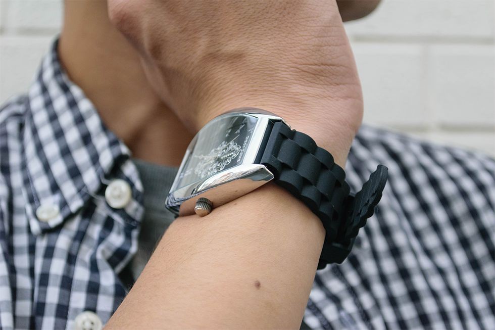 DEEP ZONEラバーブレスウォッチ