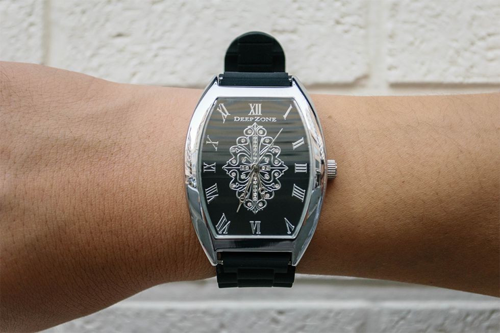 DEEP ZONEラバーブレスウォッチ