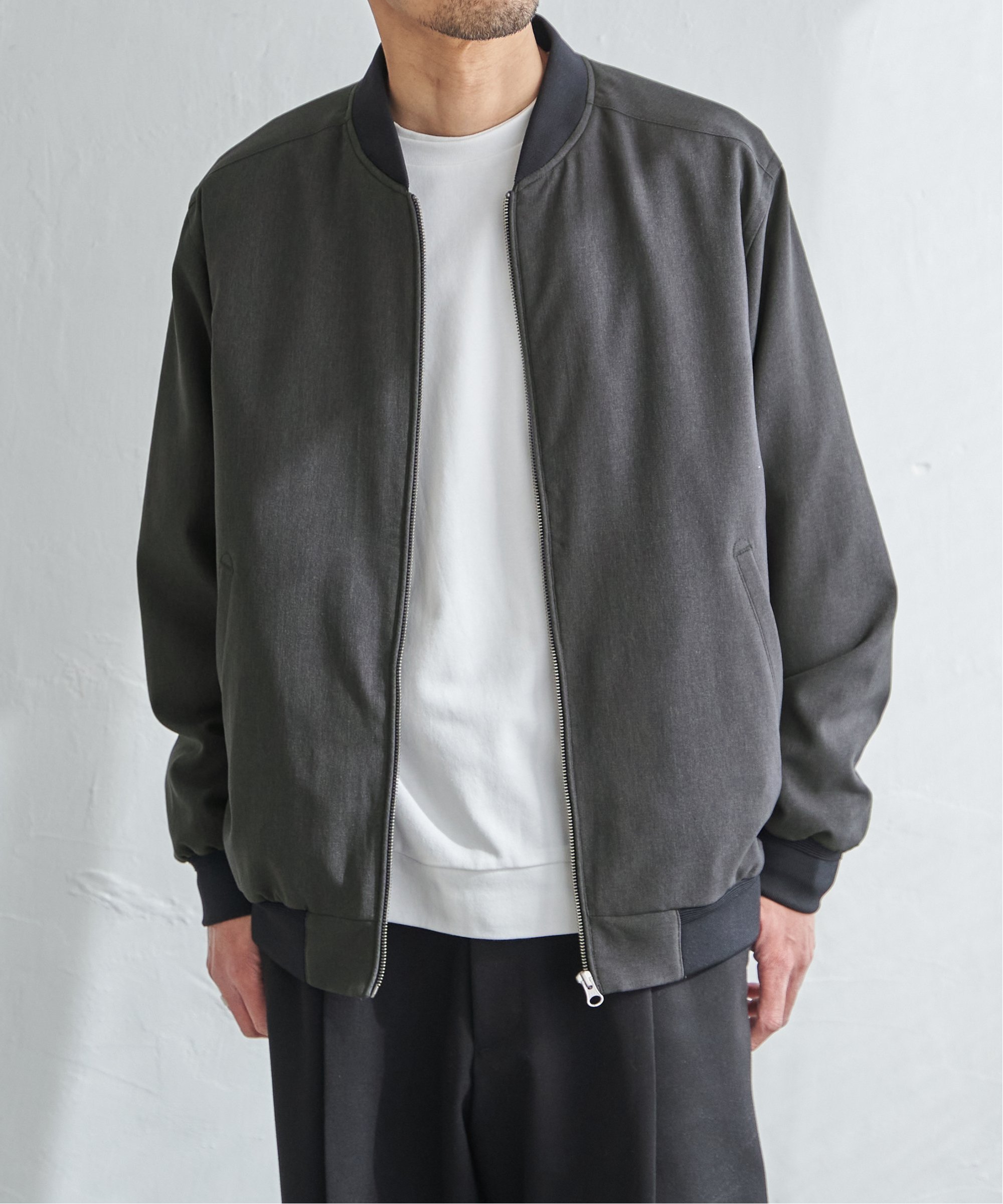 ikka（イッカ） 2WAYライナー付きリブブルゾン : COX-ONLINE SHOP