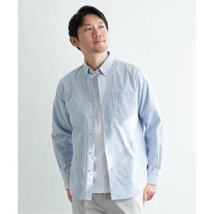 【シワ軽減／吸水速乾】イージーケアオックスボタンダウンシャツ