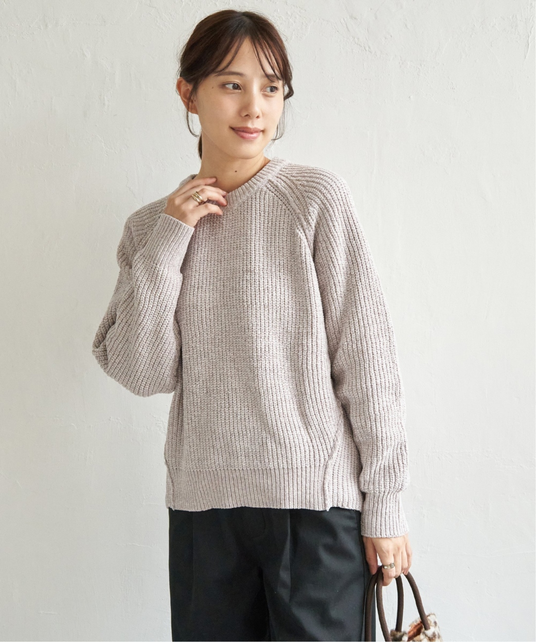 ikka（イッカ） 畦編みモールニットプルオーバー : COX-ONLINE SHOP