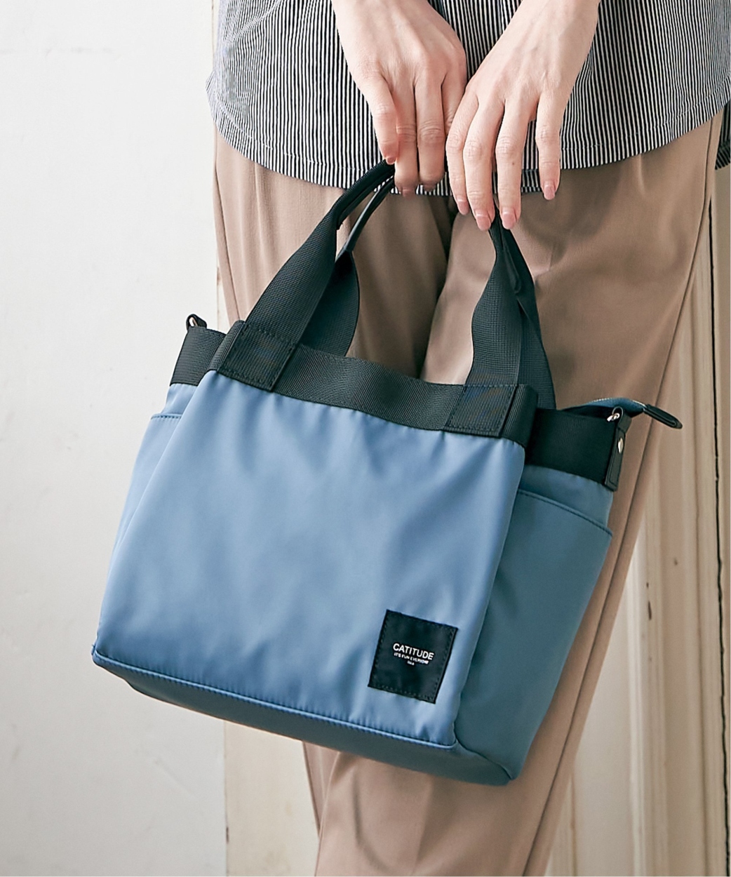 ikka（イッカ） 撥水10ポケット2WAYトートバッグ : COX-ONLINE SHOP