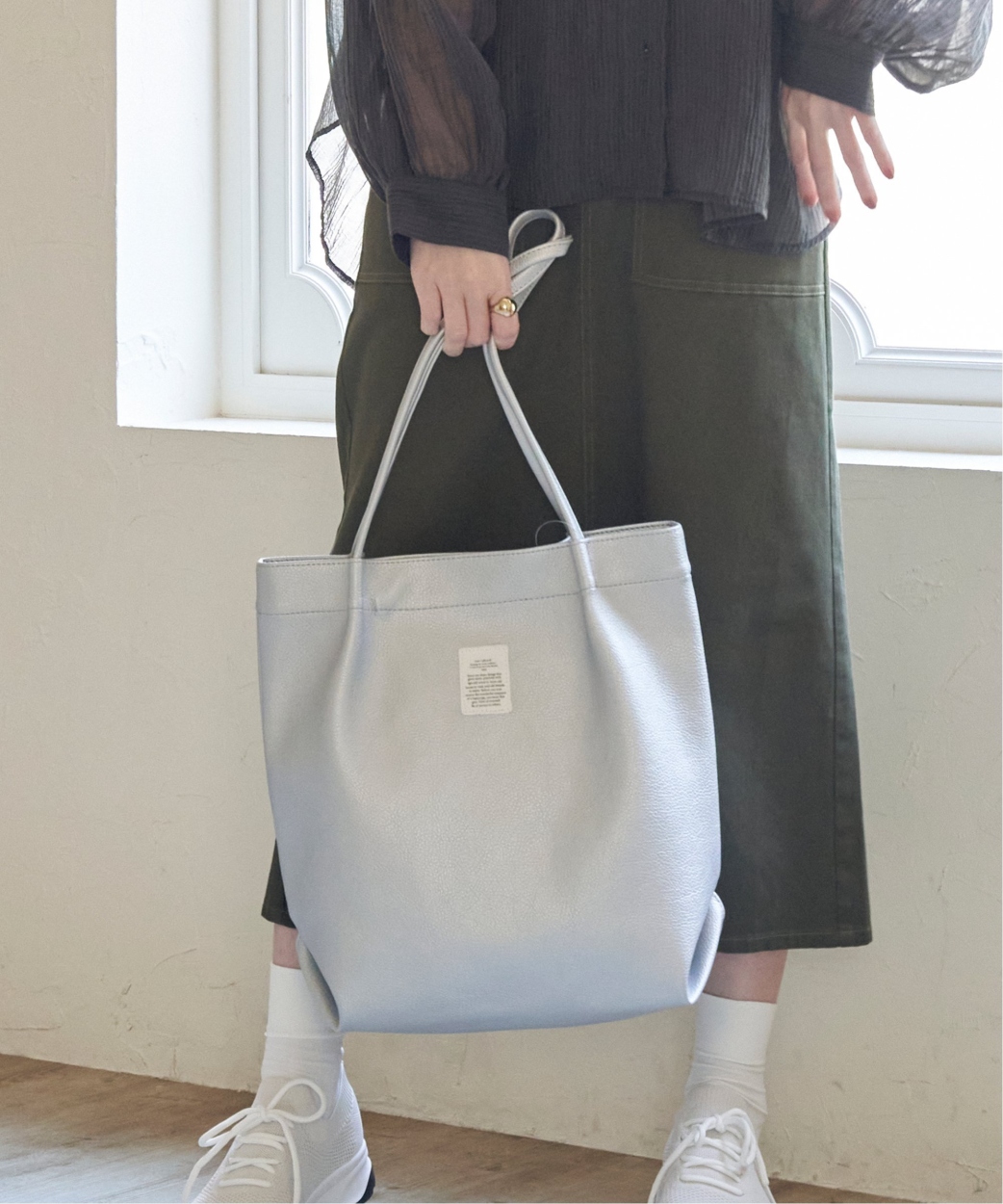 ikka（イッカ） 【軽量】GOKU楽PUトートバッグ : COX-ONLINE SHOP