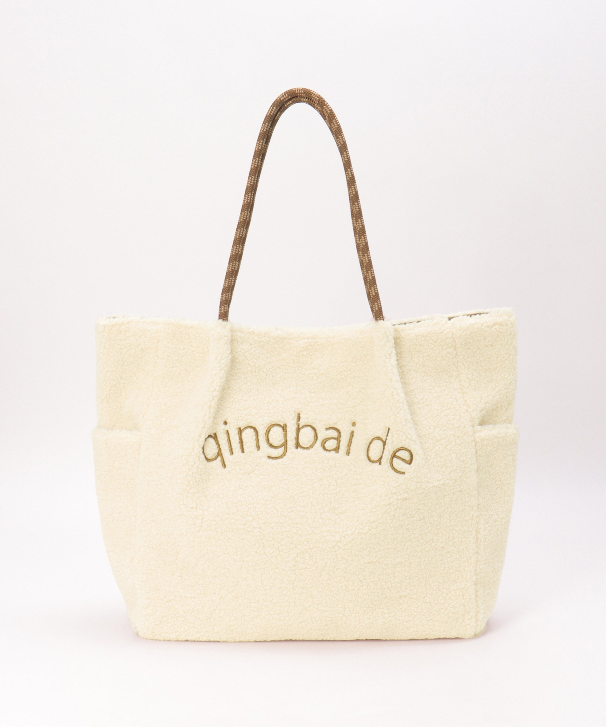 ikka（イッカ） ボアロゴイリBIGトート : COX-ONLINE SHOP ヤフー店