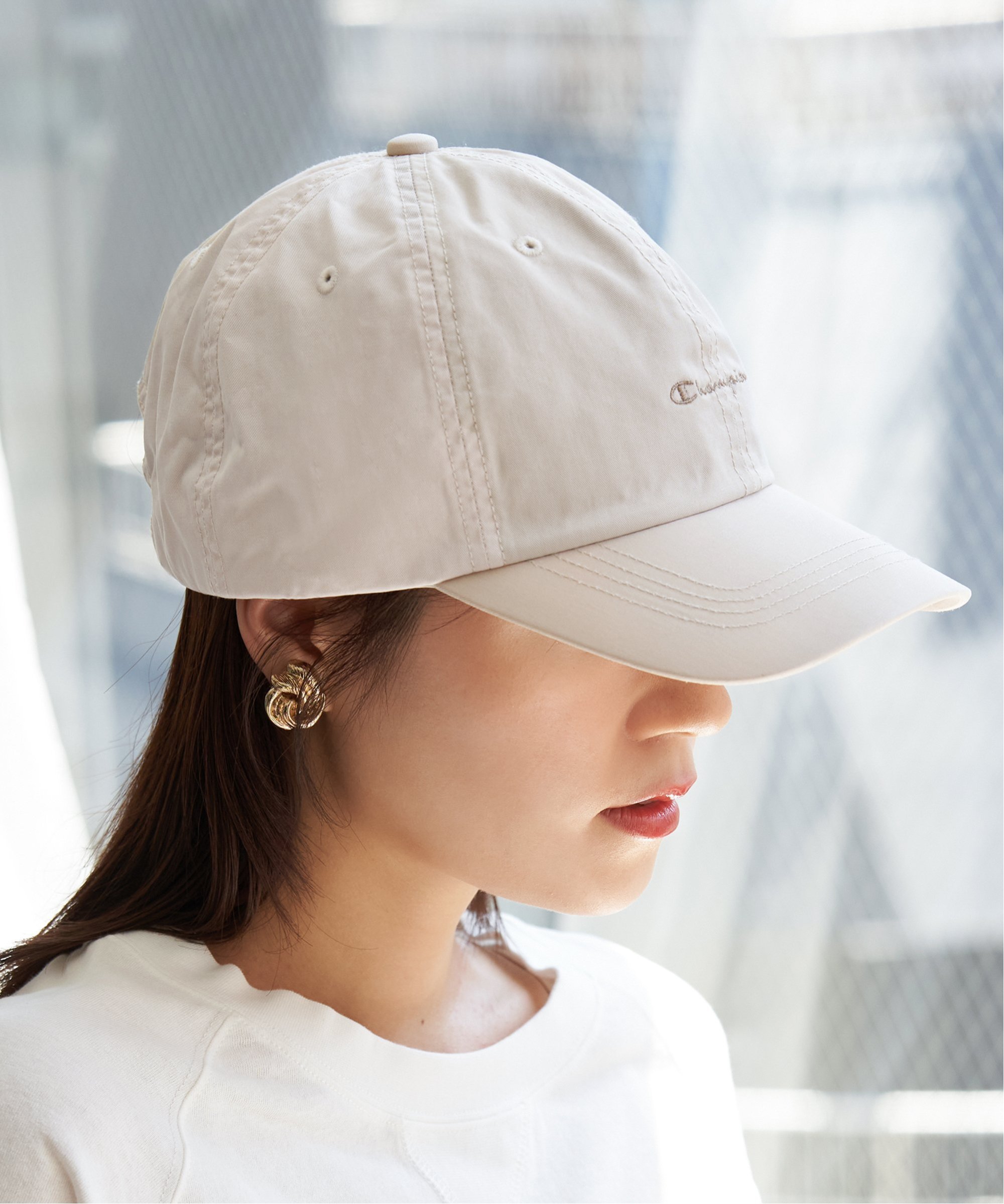 ikka（イッカ） Champion チャンピオン ロゴ刺繍キャップ : COX-ONLINE