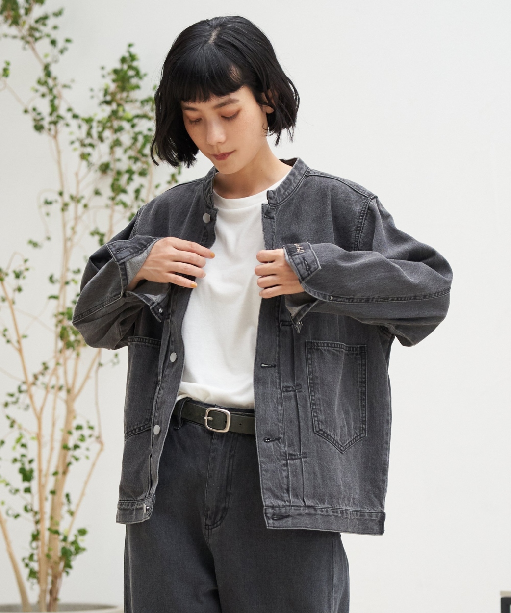 sweet web掲載】LBCデニムノーカラージャケット : COX-ONLINE