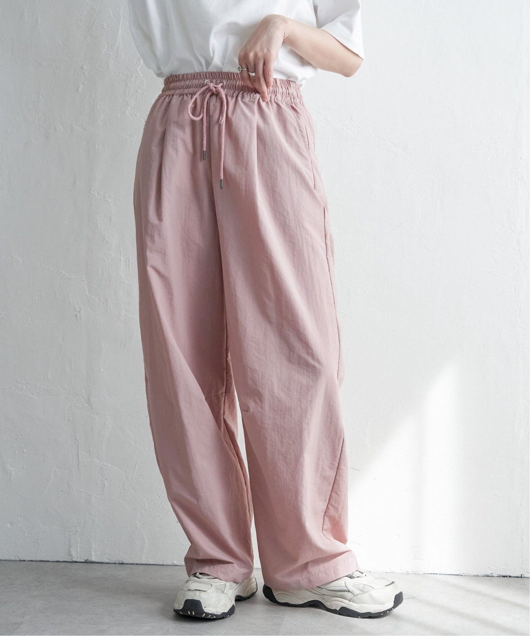 VENCE EXCHANGE ナイロンカーブパンツ : COX-ONLINE SHOP ヤフー店
