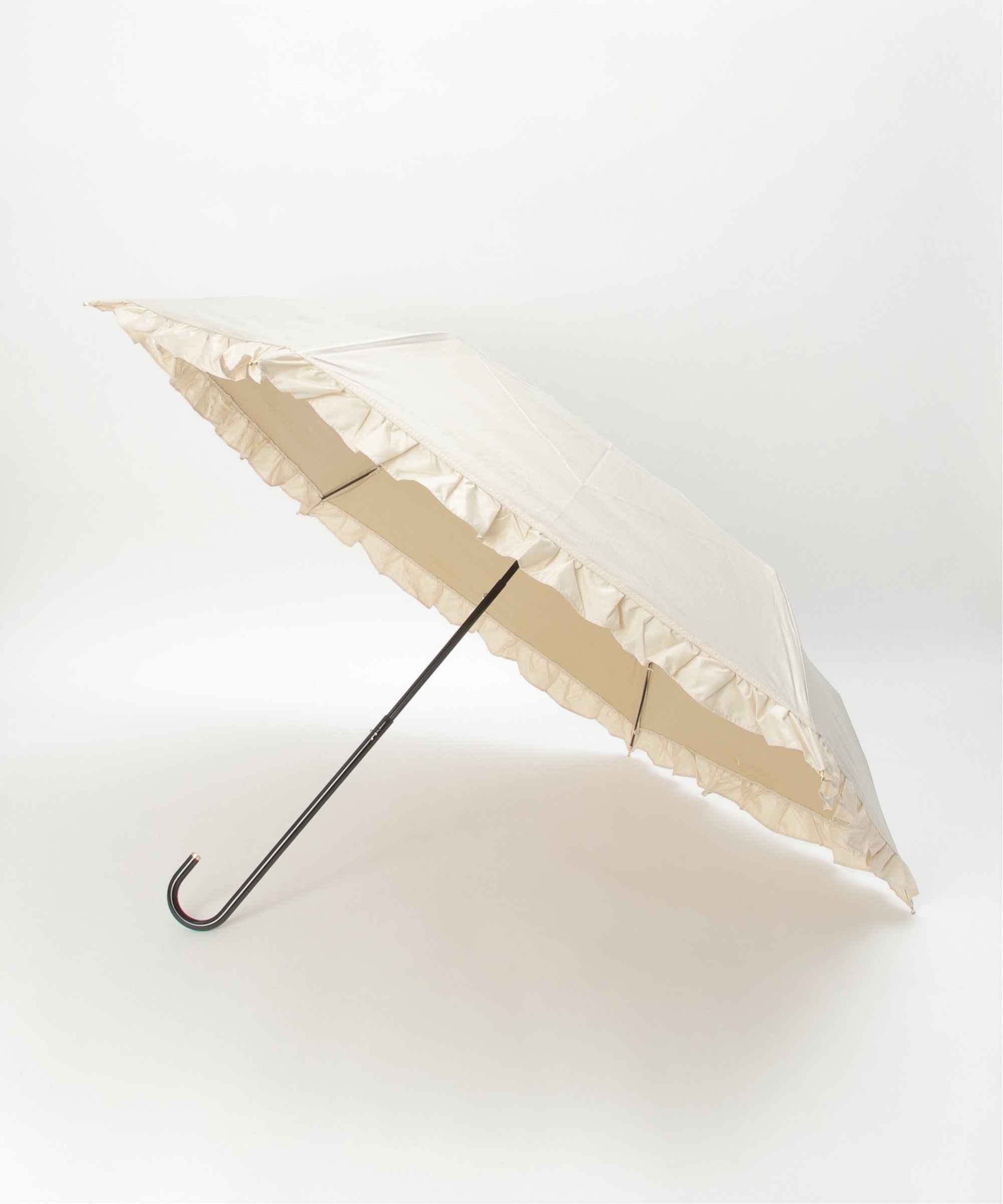 Wpc. 遮光 クラシックフリル ミニ傘 折りたたみ傘 日傘