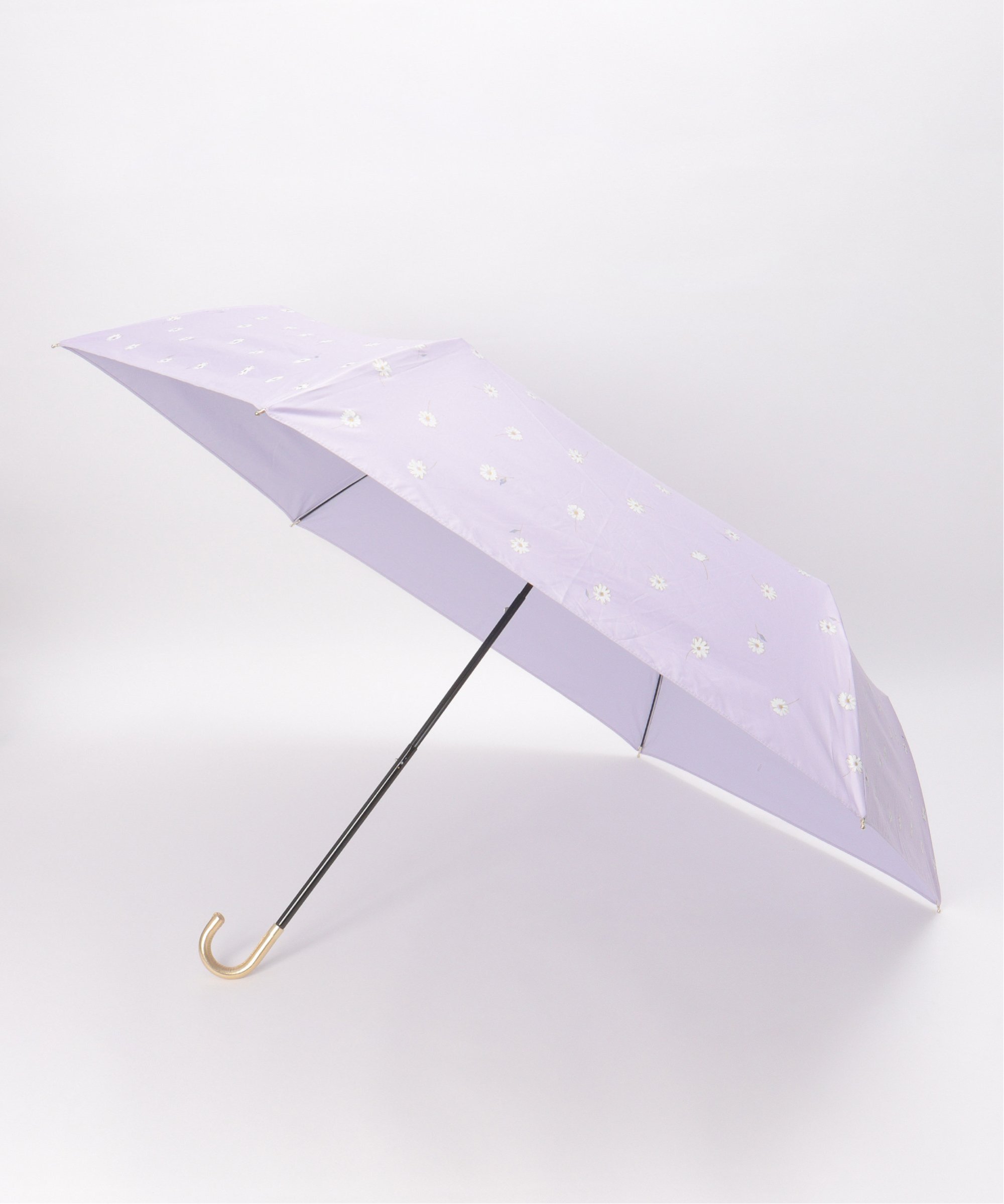 Wpc. 遮光ゴールドマーガレット ミニ 折りたたみ傘 日傘
