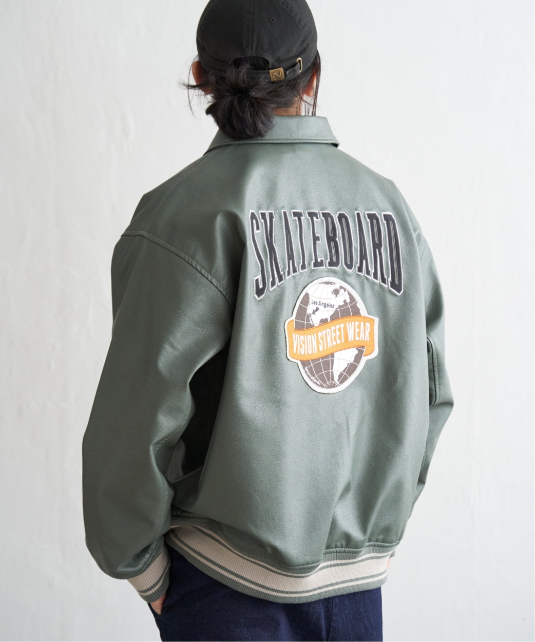 ヴィジョンストリートウェア レザージャケット M VISION STREET WEAR レザージャケット