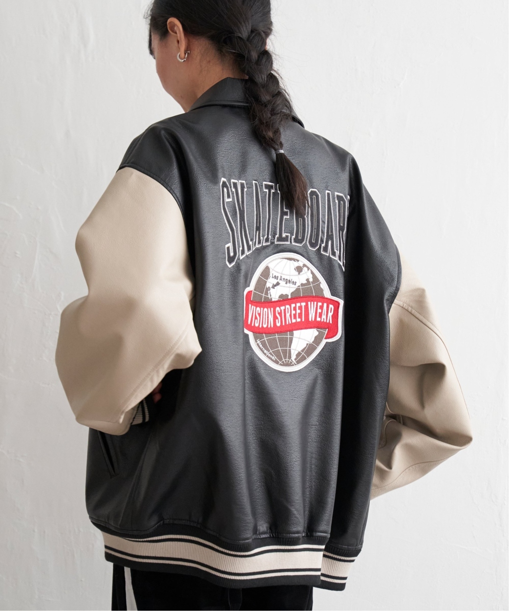 ヴィジョンストリートウェア レザージャケット M ユニセックス】VISION STREET WEAR ビジョンストリートウェア