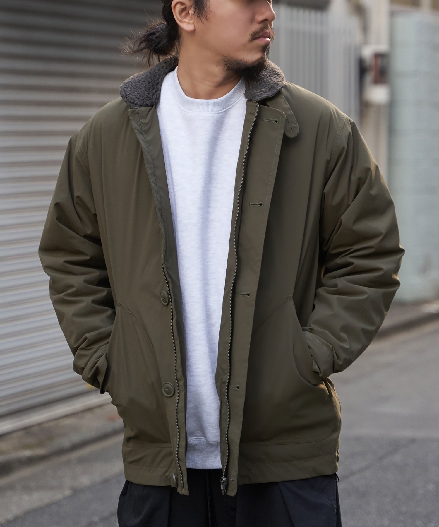 VENCE EXCHANGE 襟ボアN-1デッキジャケット : COX-ONLINE SHOP ヤフー