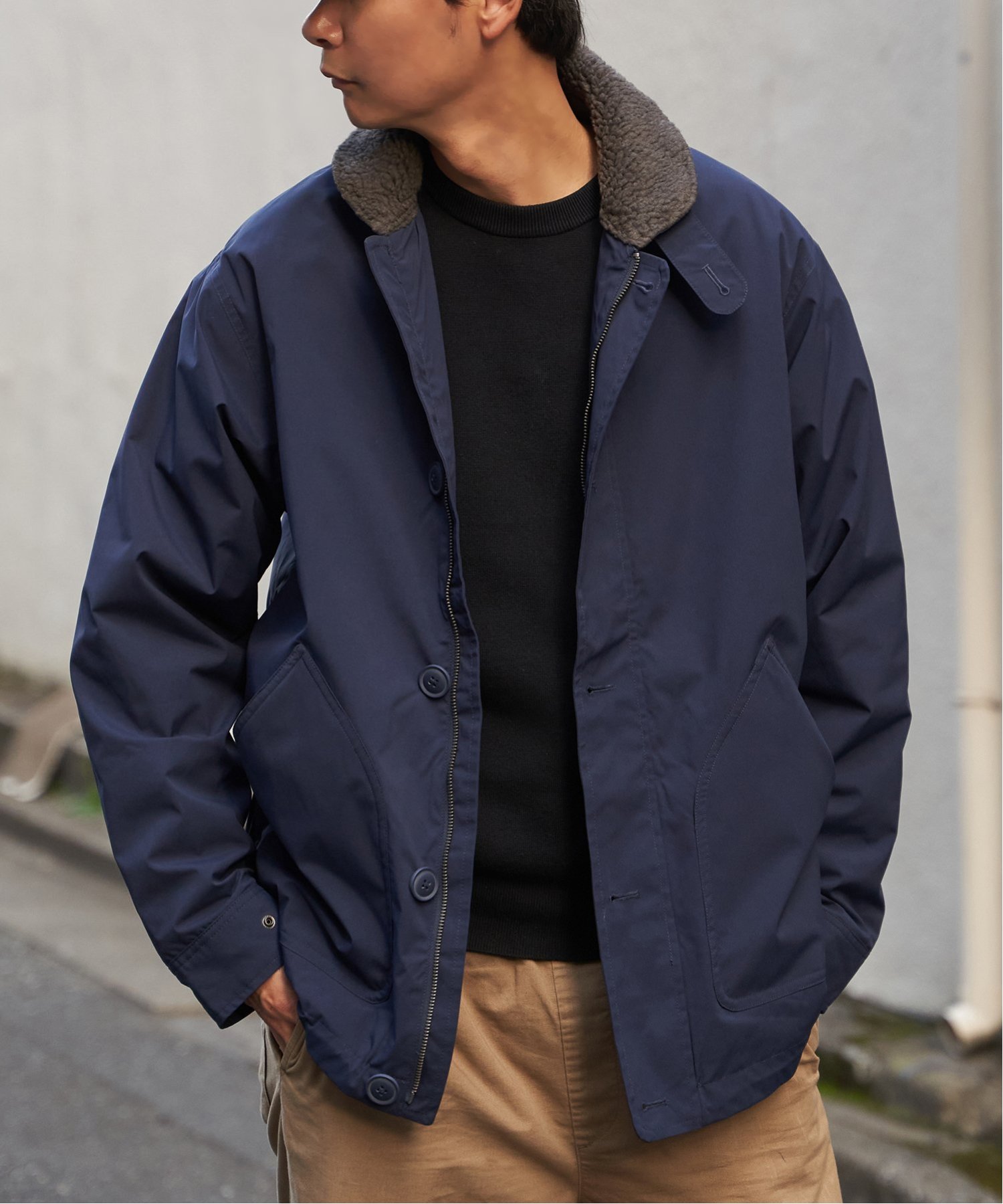 VENCE EXCHANGE 襟ボアN-1デッキジャケット : COX-ONLINE SHOP ヤフー