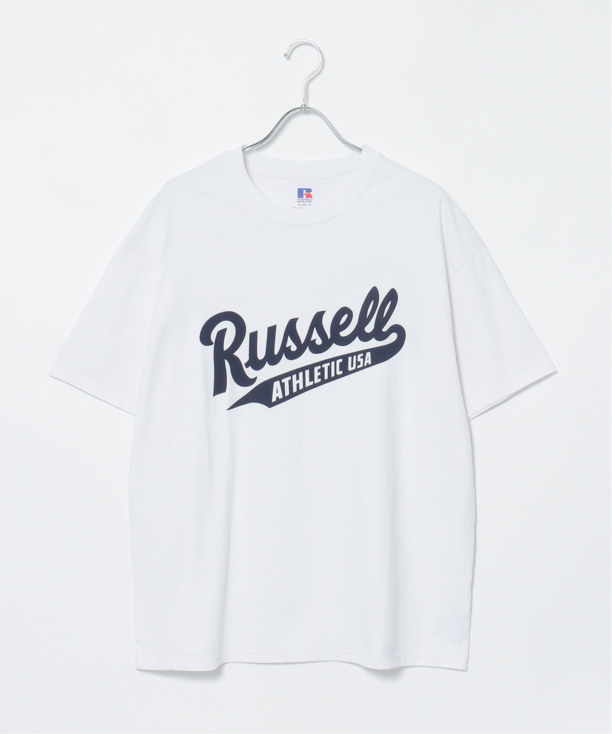 RUSSELL ATHLETIC ラッセルアスレチック フロントロゴTシャツ｜cox-online｜02