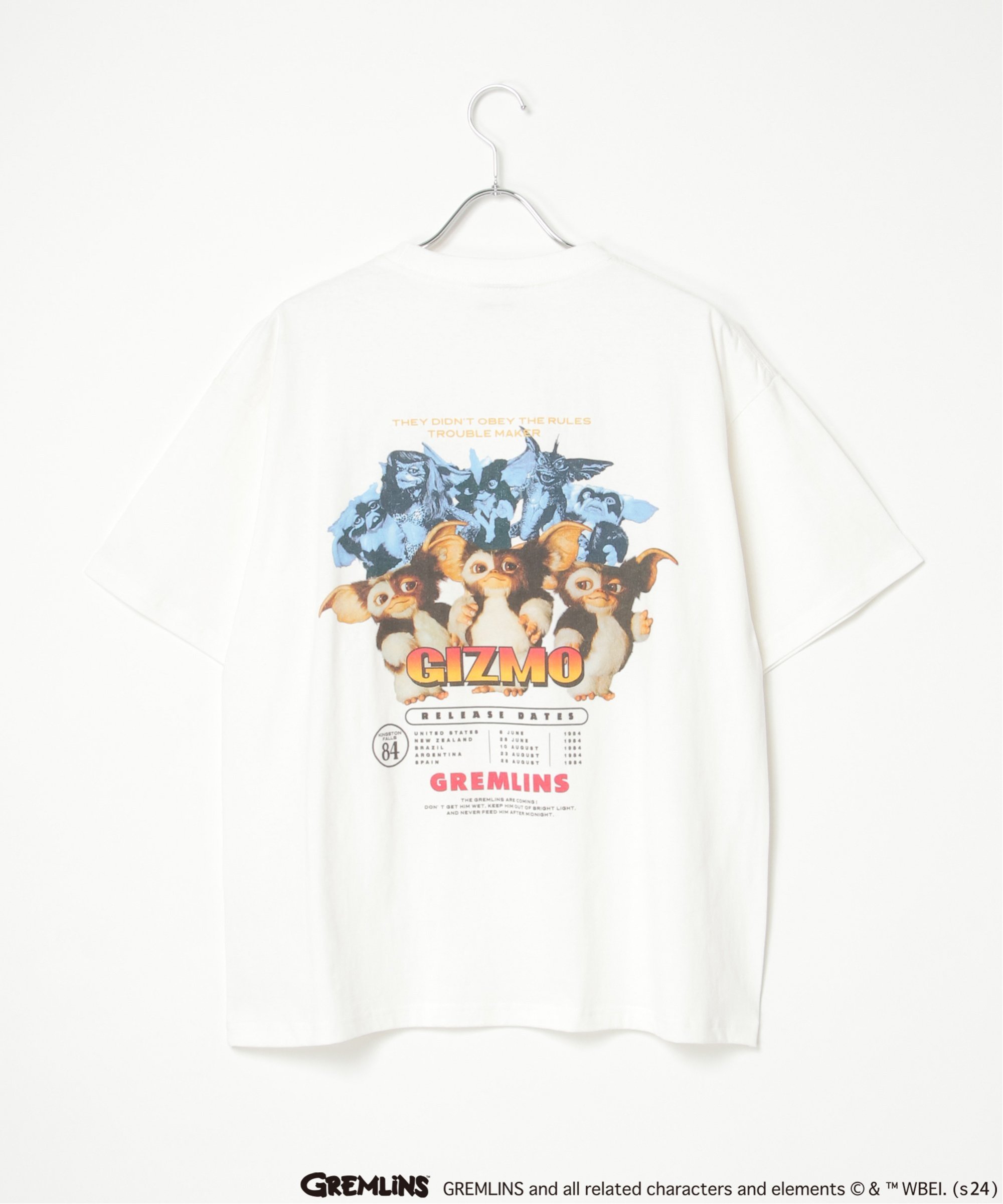 GREMLINS グレムリン ギズモ プリントTシャツ