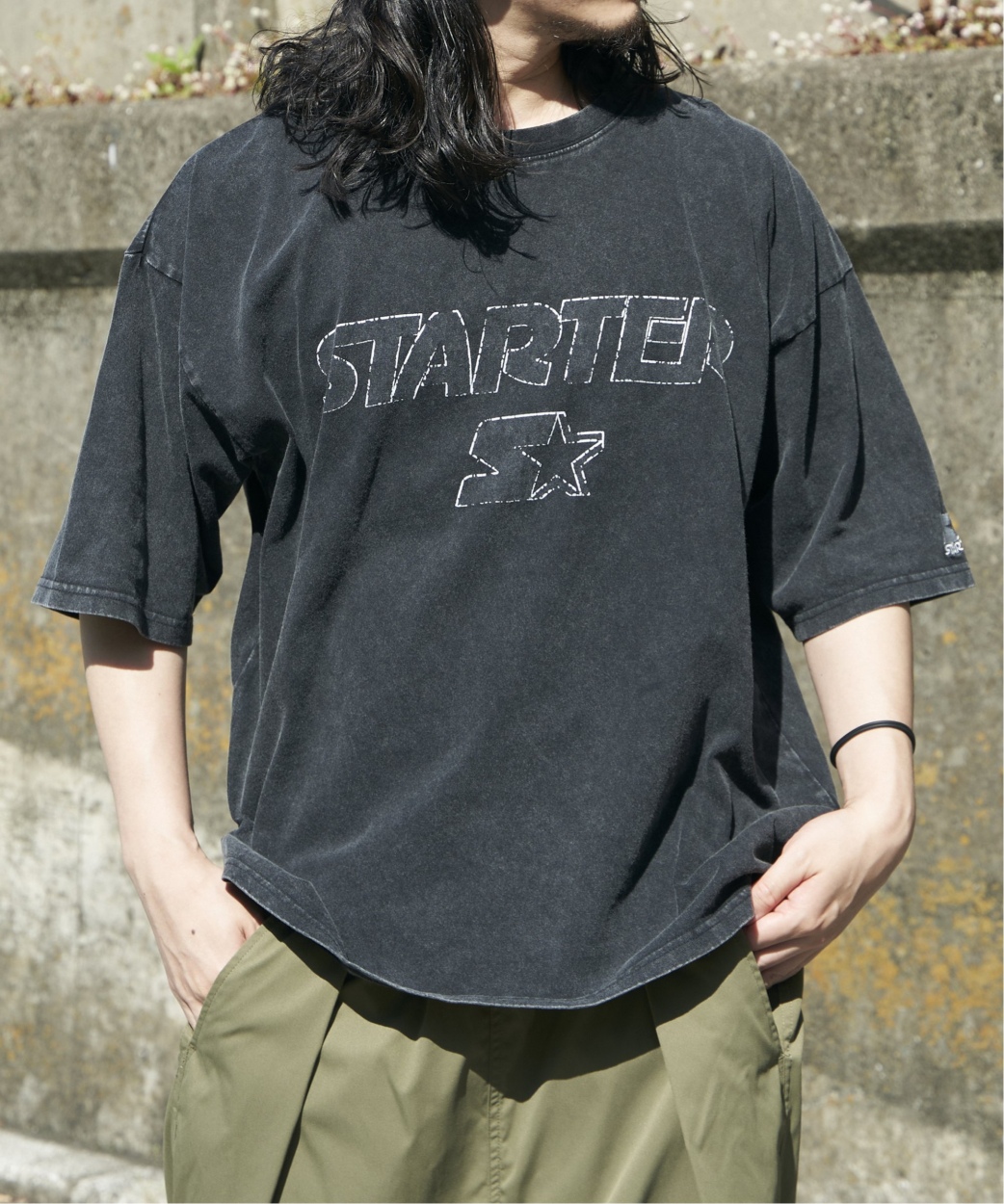 STARTER BLACK LABEL スターターブラックレーベル ケミカル加工Tシャツ｜cox-online｜02