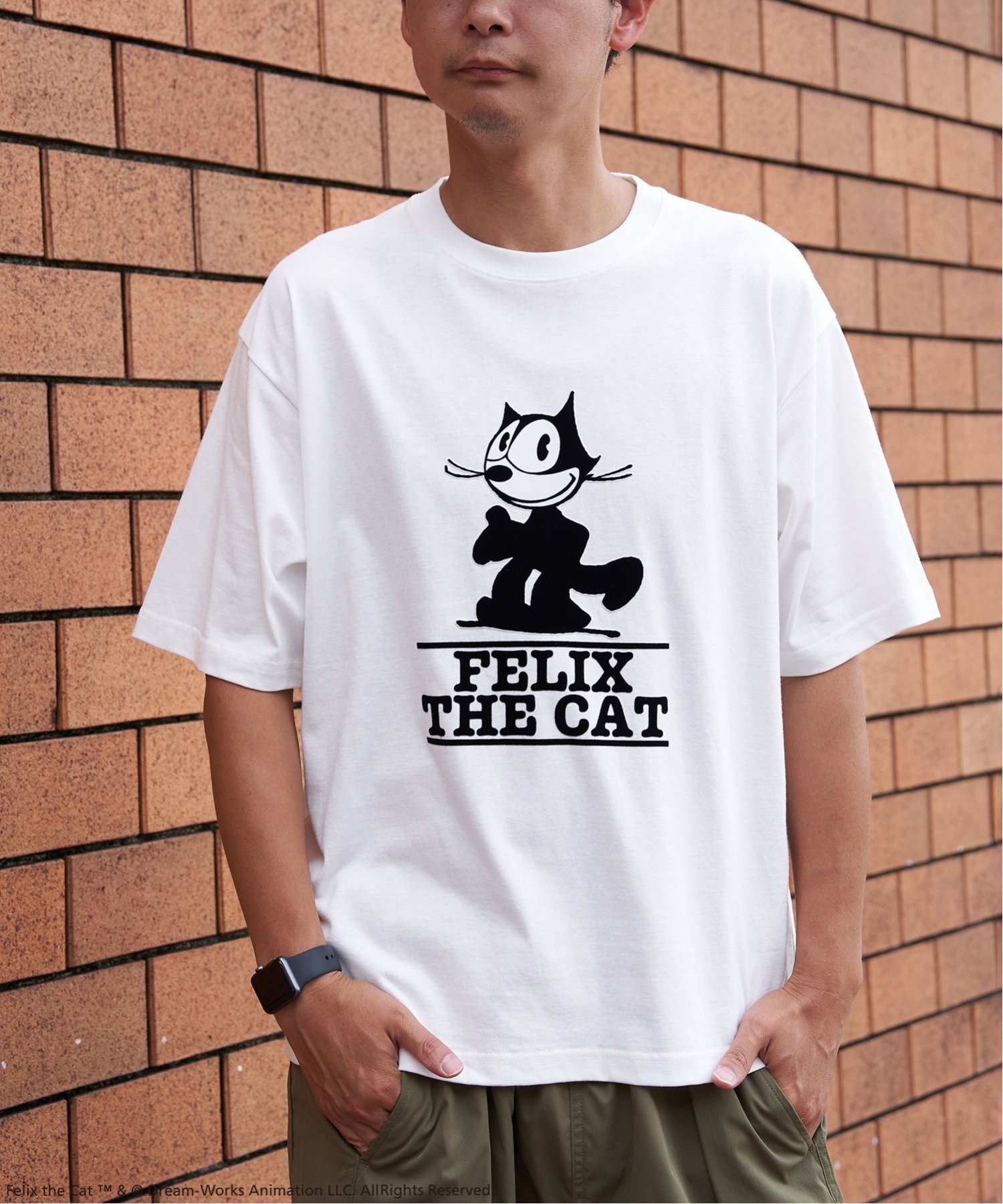 Felix the cat フィリックス・ザ・キャット / フロッキープリントT