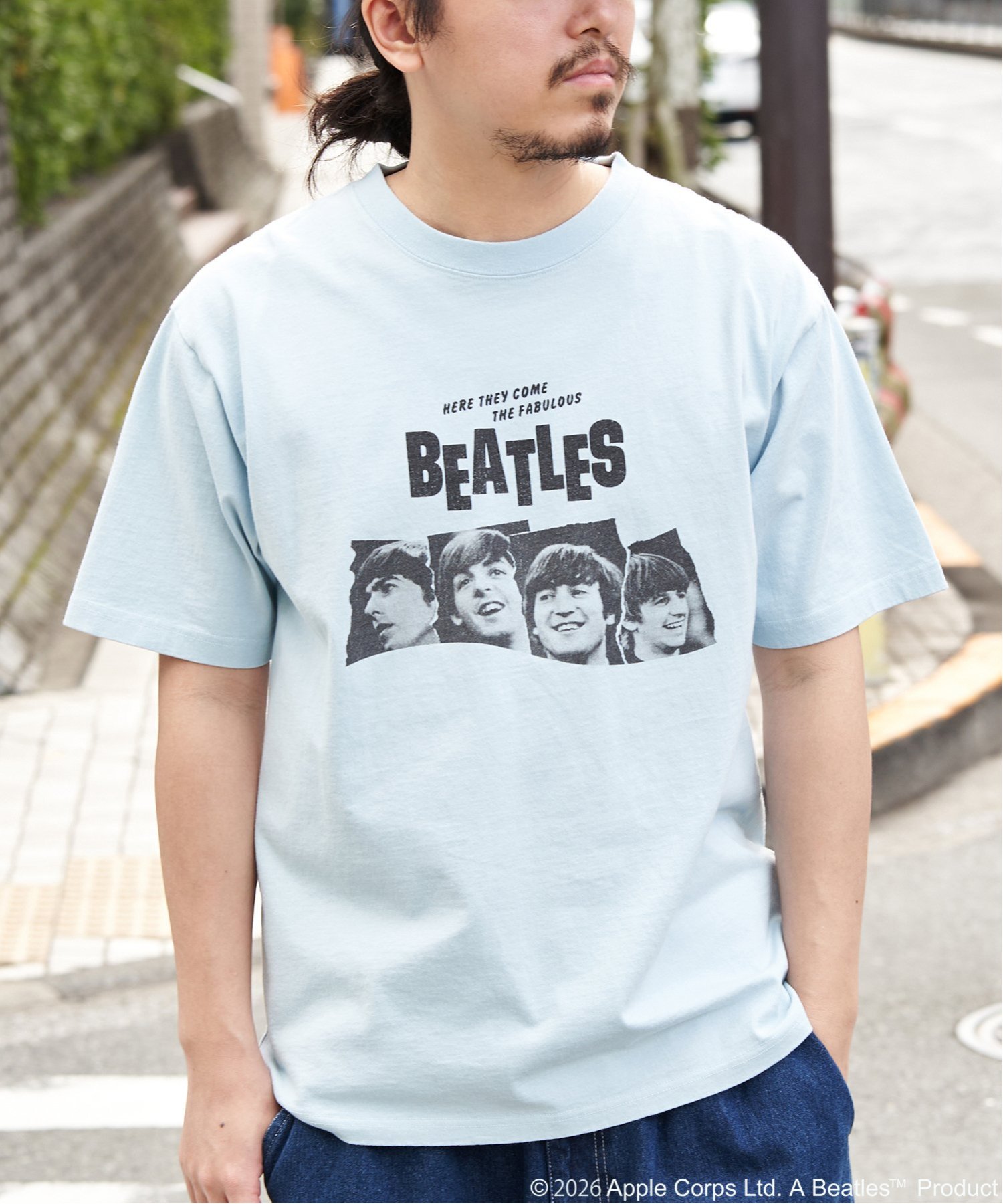 VENCE EXCHANGE THE BEATLES ザ ビートルズ ツアープリントTシャツ