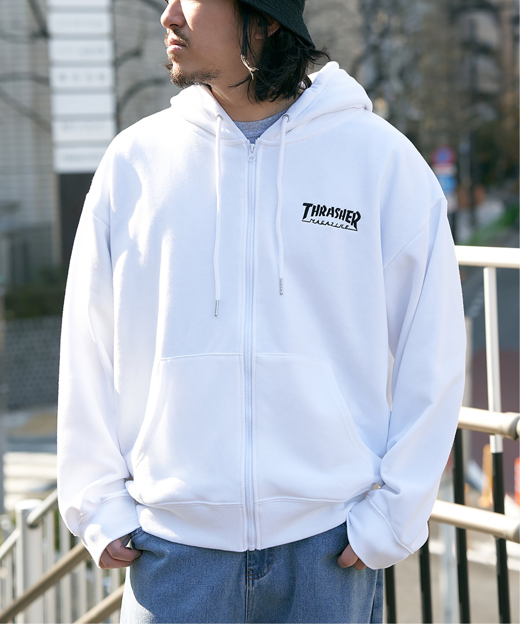 THRASHER スラッシャー ジップパーカー : COX-ONLINE SHOP