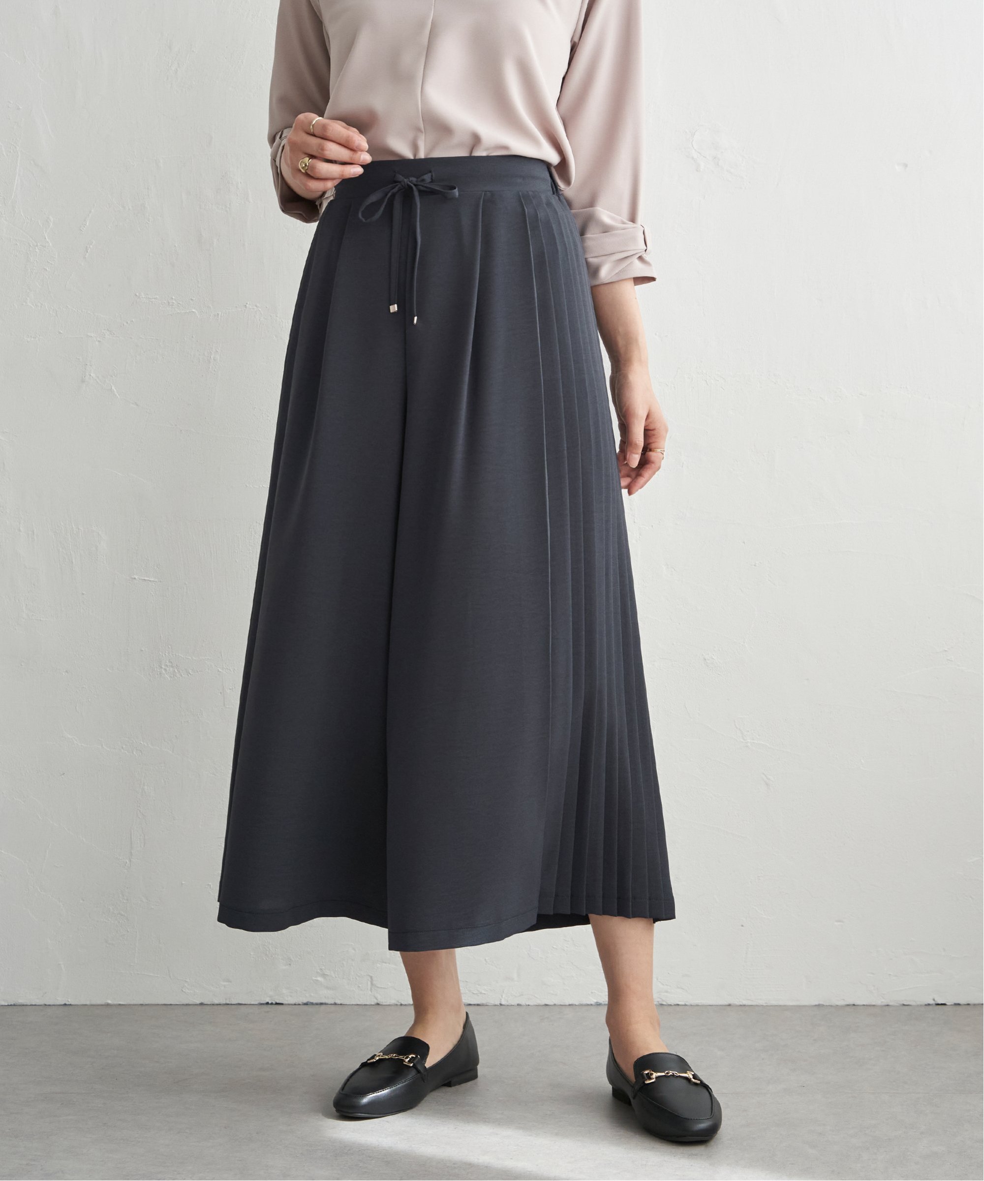 IKKA LOUNGE 【接触冷感】さらさらジョーゼットパンツ : COX-ONLINE