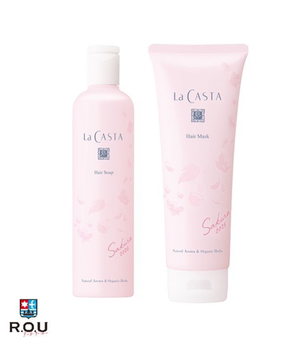 La CASTA（ラ・カスタ） ヘアケアセット Sakura 2026 300mL/230g【数量