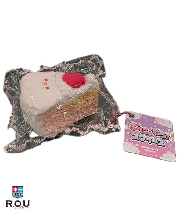 むにゅもちスクイーズ ショートケーキ : COX-ONLINE SHOP ヤフー店
