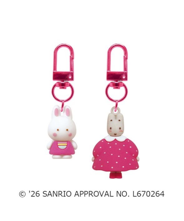 サンリオ　ベビー　チアリーチャム sanrio（サンリオ） サンリオキャラクターズ PVCペアキーホルダー
