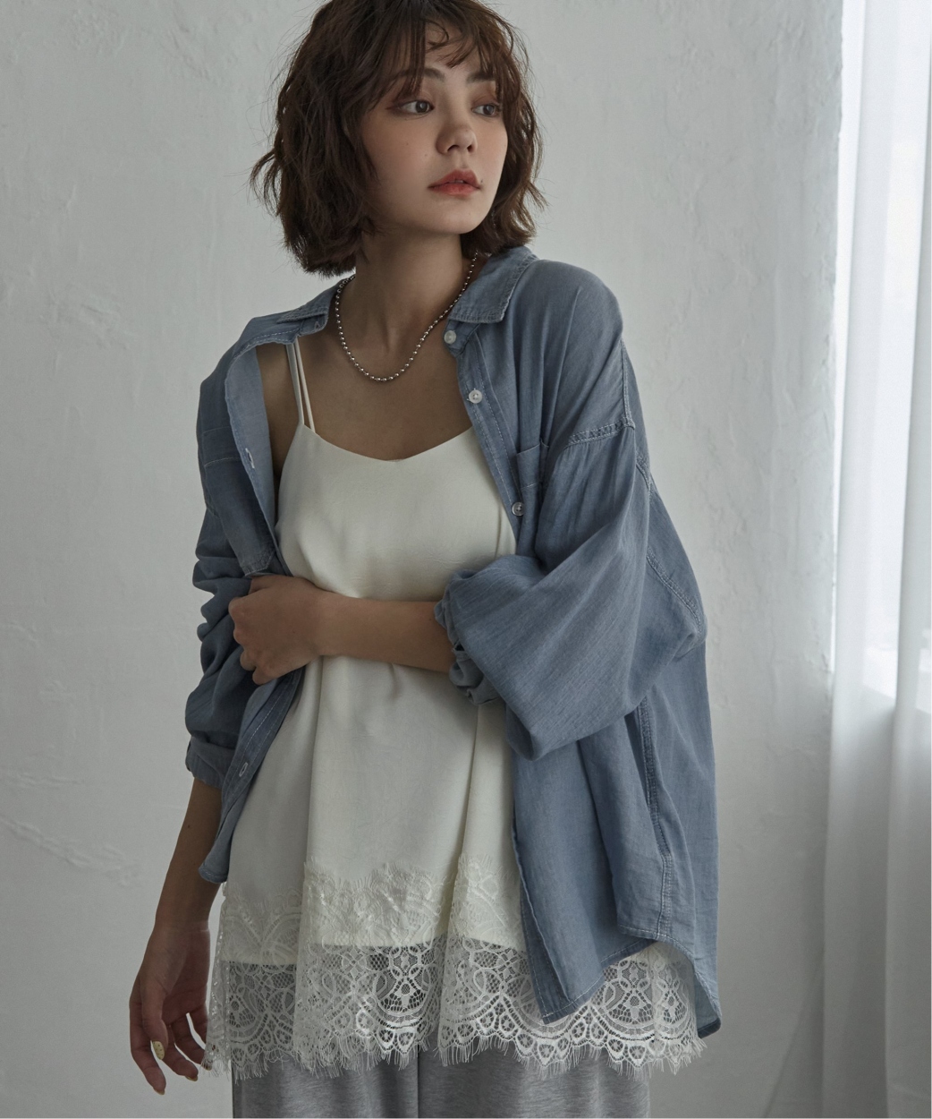notch. シアーデニムシャツ : COX-ONLINE SHOP ヤフー店 - 通販