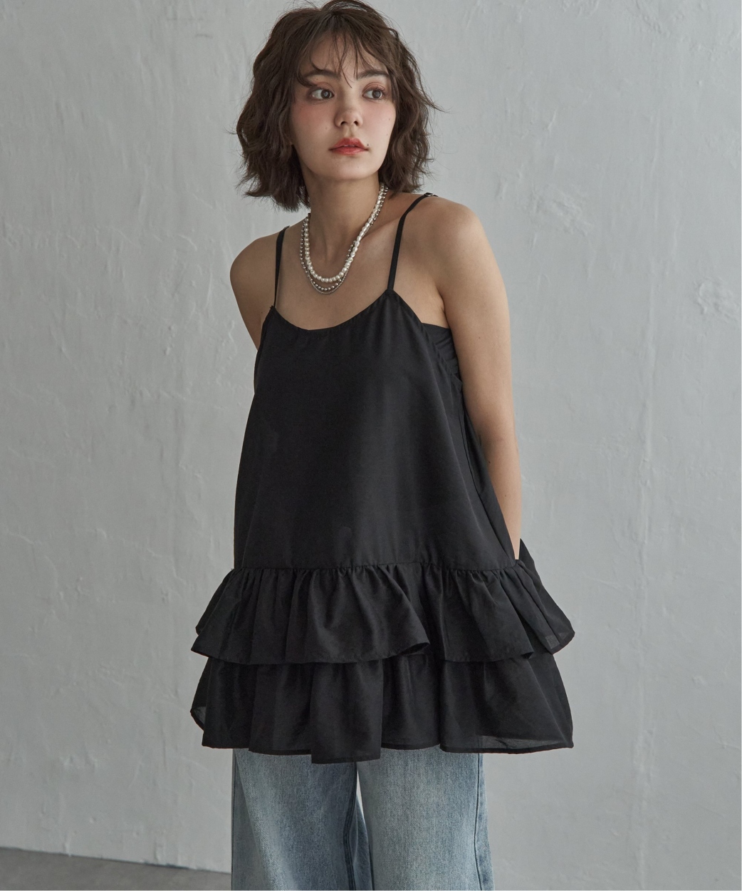 notch. 裾フリルキャミ : COX-ONLINE SHOP ヤフー店 - 通販 - Yahoo