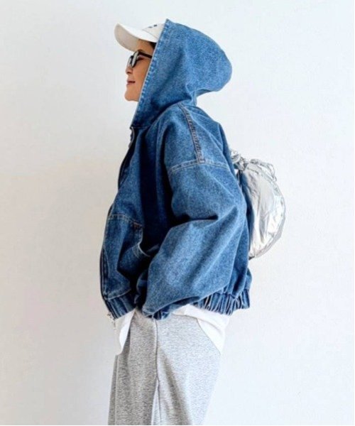 notch. 【notch.by yui】Wジップデニムパーカー : COX-ONLINE SHOP