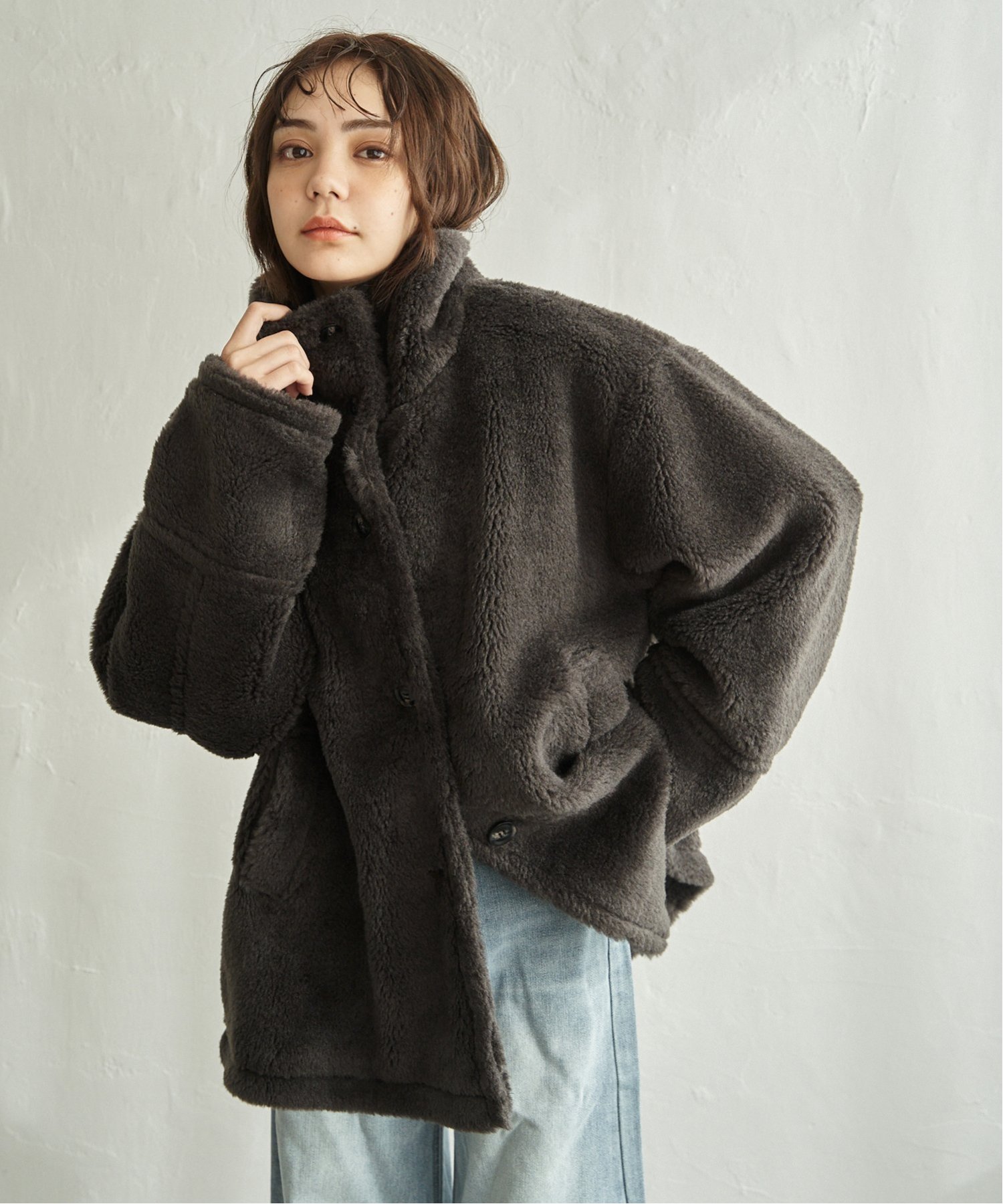 notch. 【notch. by KASUMI】 ボアスタンドジャケット : COX-ONLINE