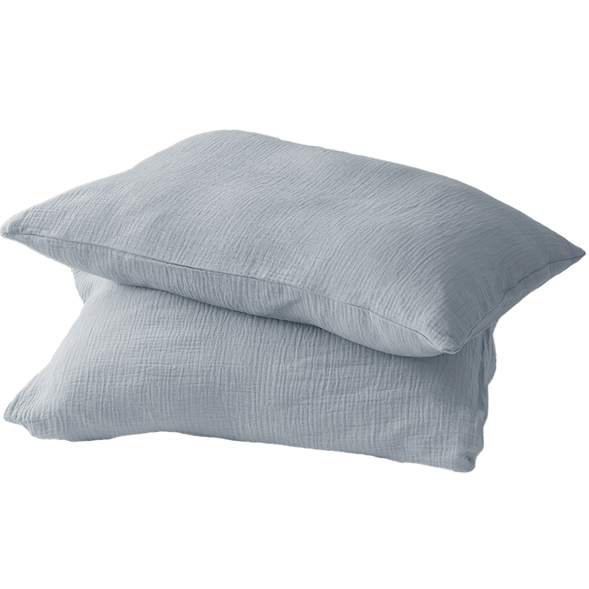 COYOLI 枕カバー 43×63cm 同色2枚入り 綿100% 綿 二重ガーゼ ガーゼ