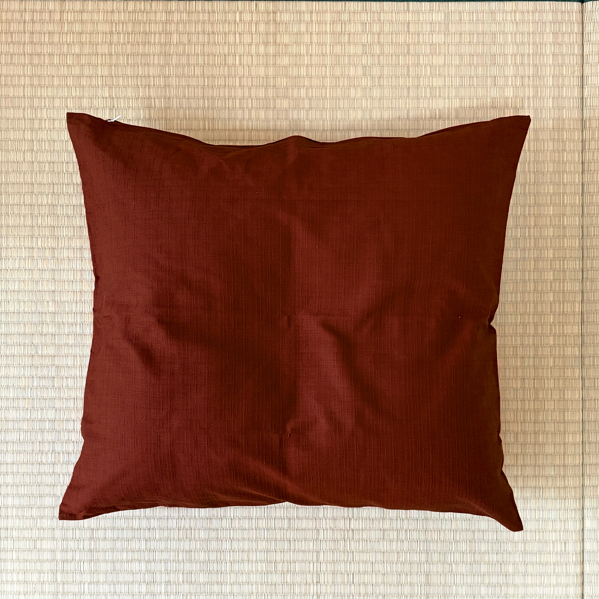 新品】コットン100%座布団カバーやわらぎ55x59cm4枚x4 16枚 座布団 綿