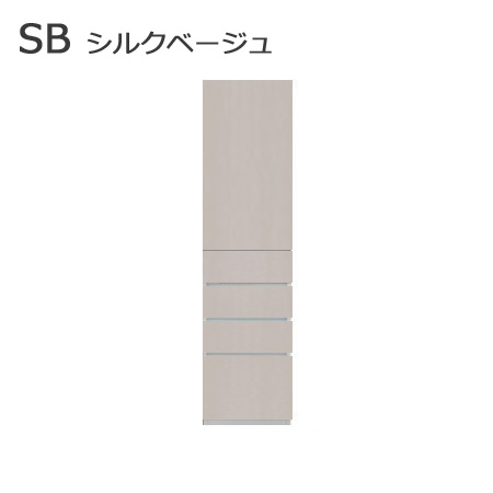 セミオーダー本棚 BOOKER［ブッカー］板扉・4段引出 幅41〜55cm 奥行32cm 高さ180.2cm 全14色｜cozyroom｜05