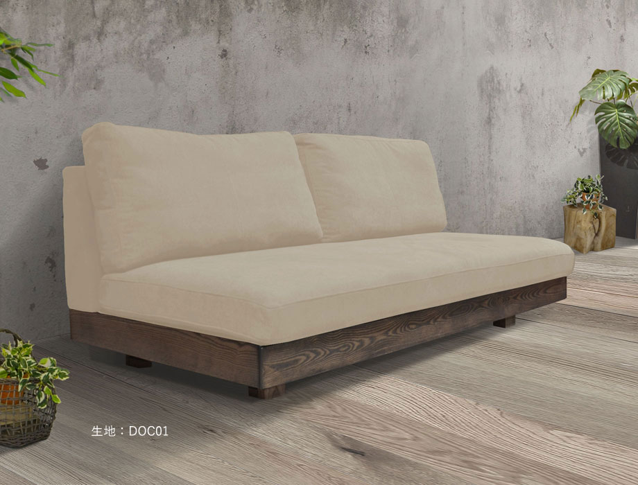 新入荷 NIKE(ニーケ)カウチソファ 幅190cm用替えクッション(背もたれ/座) 【1118953672】 (40900円)