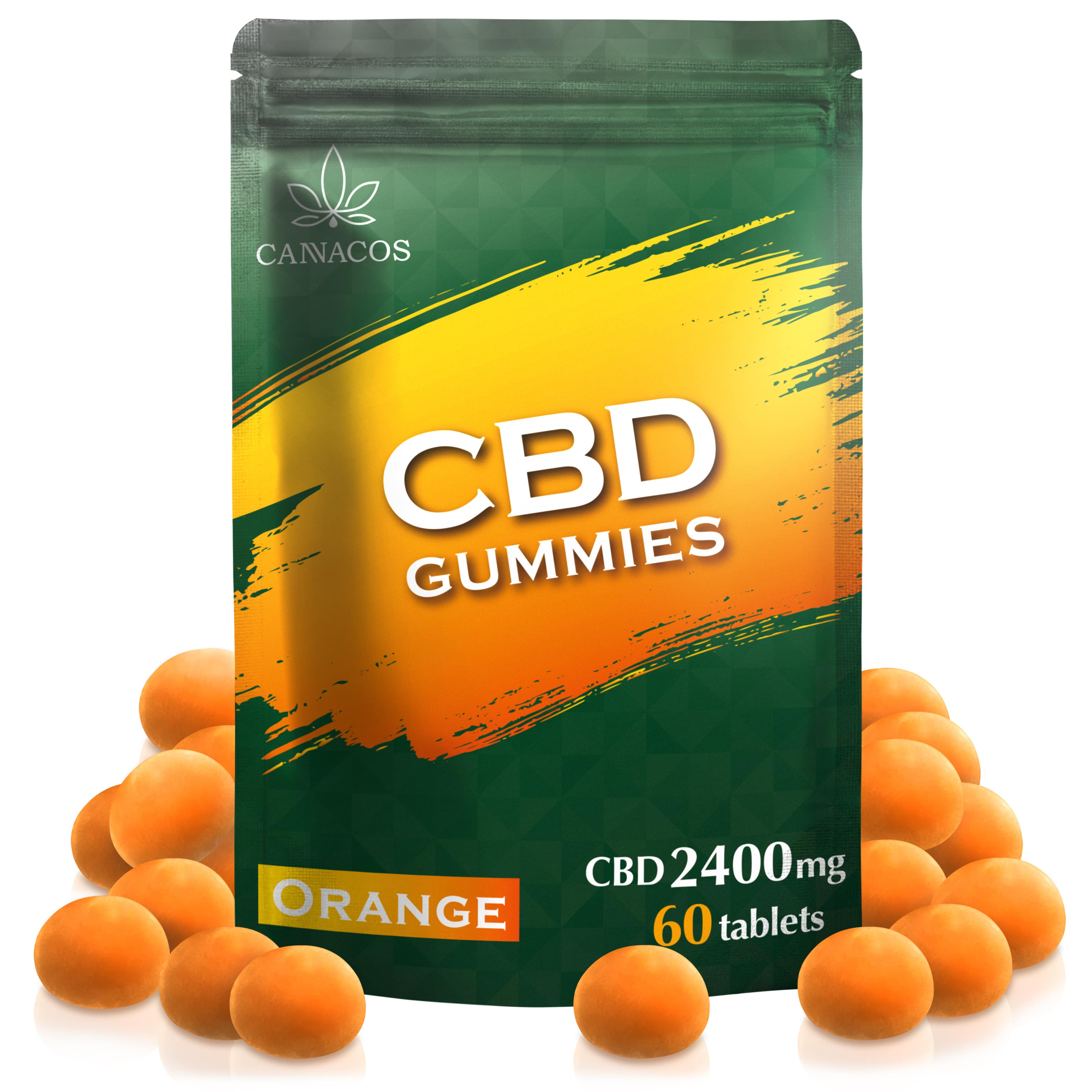 CBDグミ 60粒 CBD2400mg 1粒CBD40mg 高濃度 ブロードスペクトラム 国内