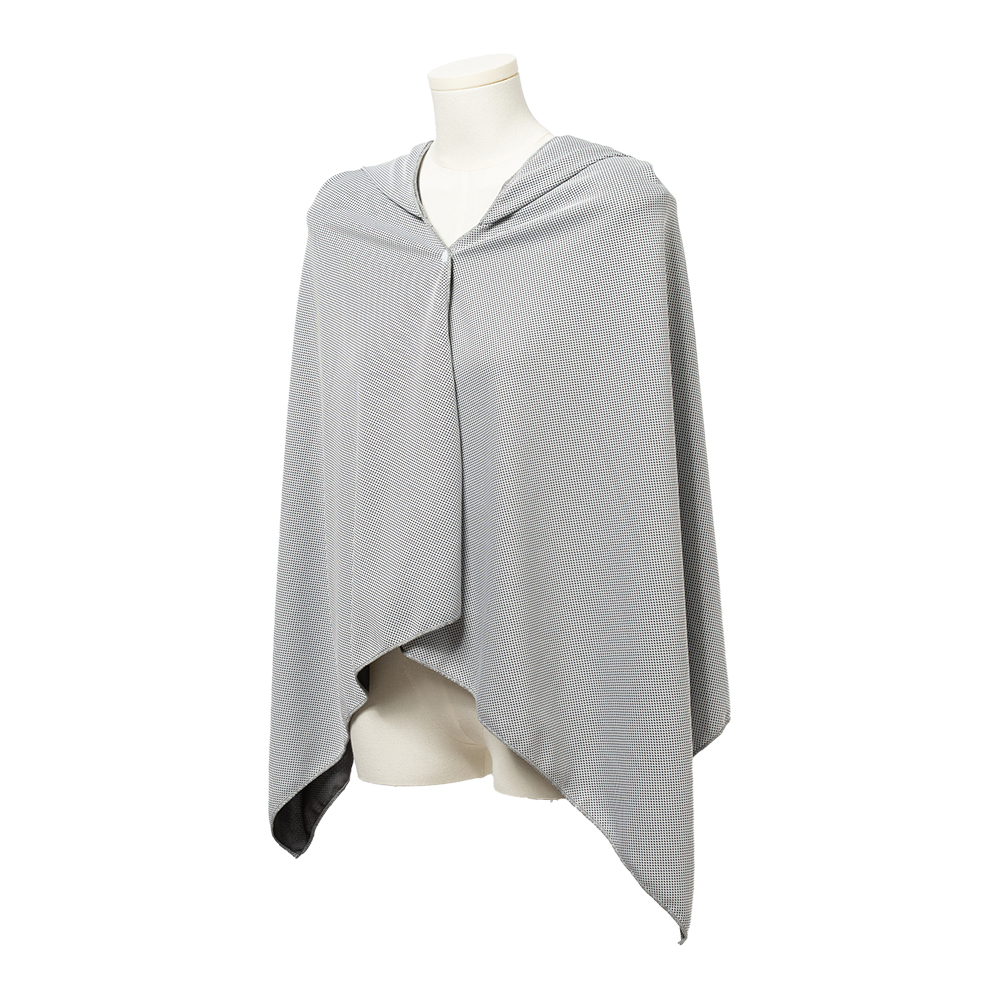 冷感ポンチョ クール ケープ ポンチョ 即効冷感 水に濡らすだけ 振る