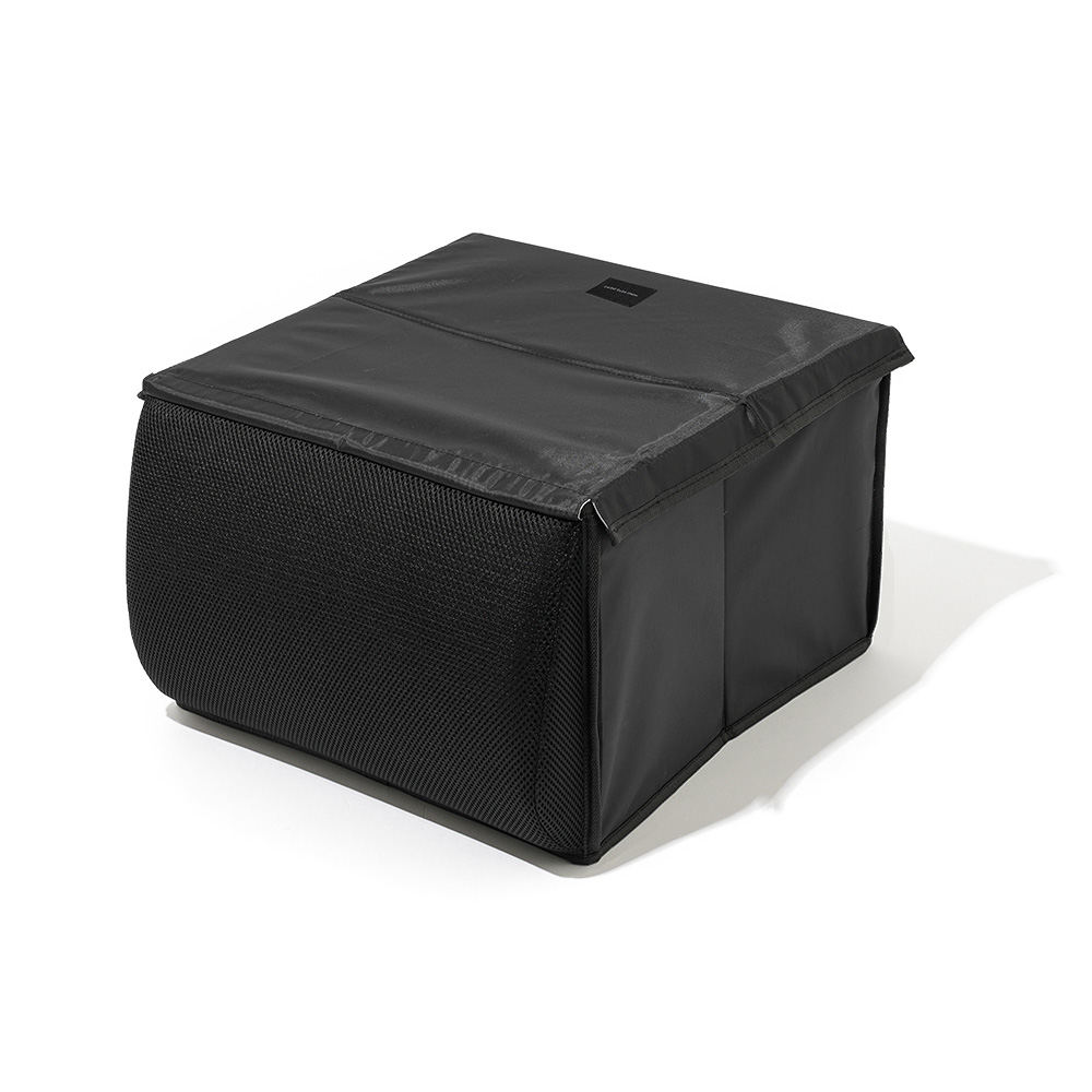 シートボックス 腰 背もたれ クッション 収納 収納ボックス カゴ 保冷