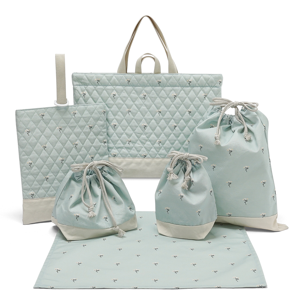 レッスンバッグ トート スクール バッグ かばん マチ付き ナイロン