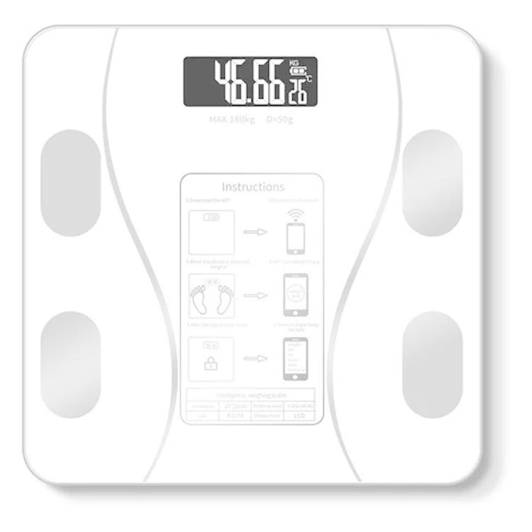 体重計 スマホ連動 安い 体脂肪 usb充電 乾電池 Bluetooth 高精度 体重 水分率 骨量 基礎代謝 内臓脂肪 BMI 体重管理 iOS  Android :weightmeter:CRADLE-KOBE 通販 
