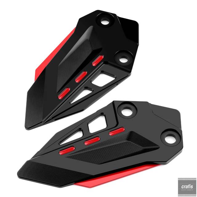 並行輸入品 オートバイ アルミ アクセサリー フットペグ ヒール