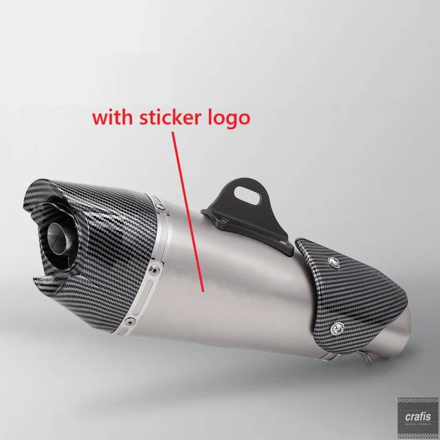 並行輸入品 51mm オートバイ マフラー AT2 エスケープ モト ZX6R R1 R3