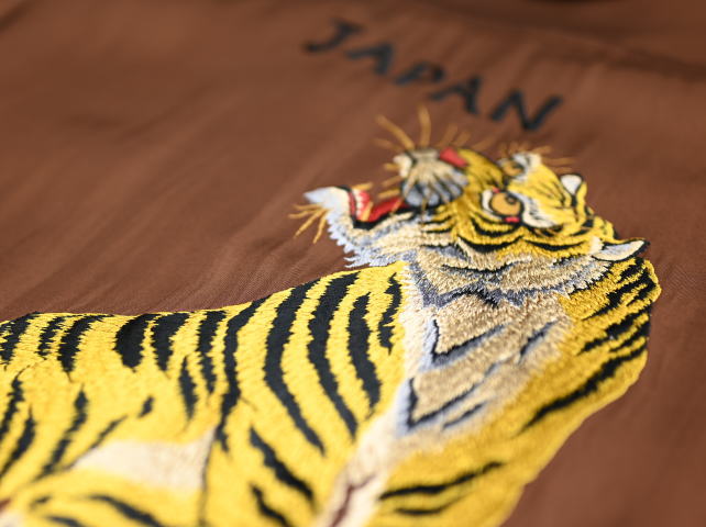 TAILOR TOYO テーラー東洋 スカシャツ “ROARING TIGER” 虎柄ボーリング